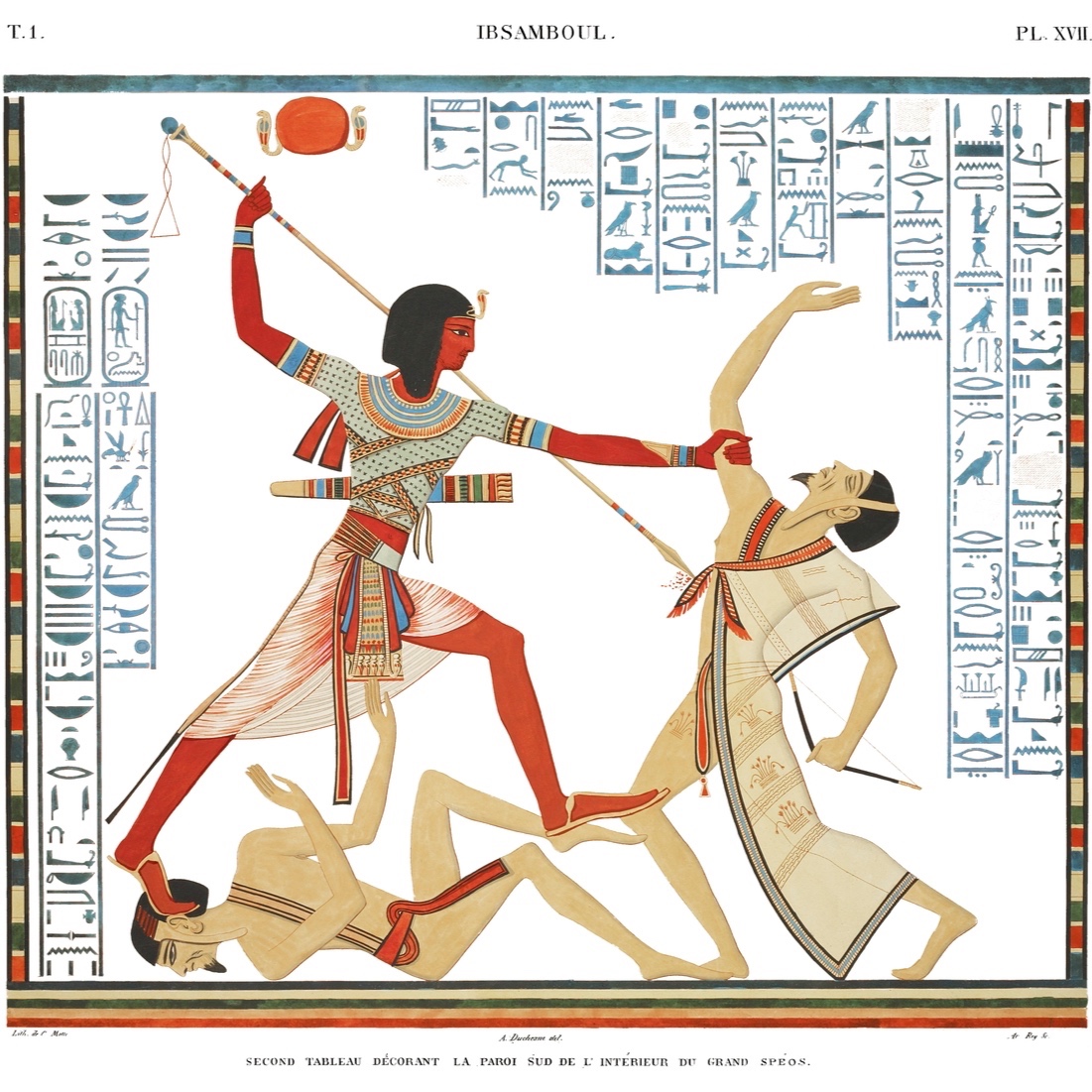 Great Speos: South Wall